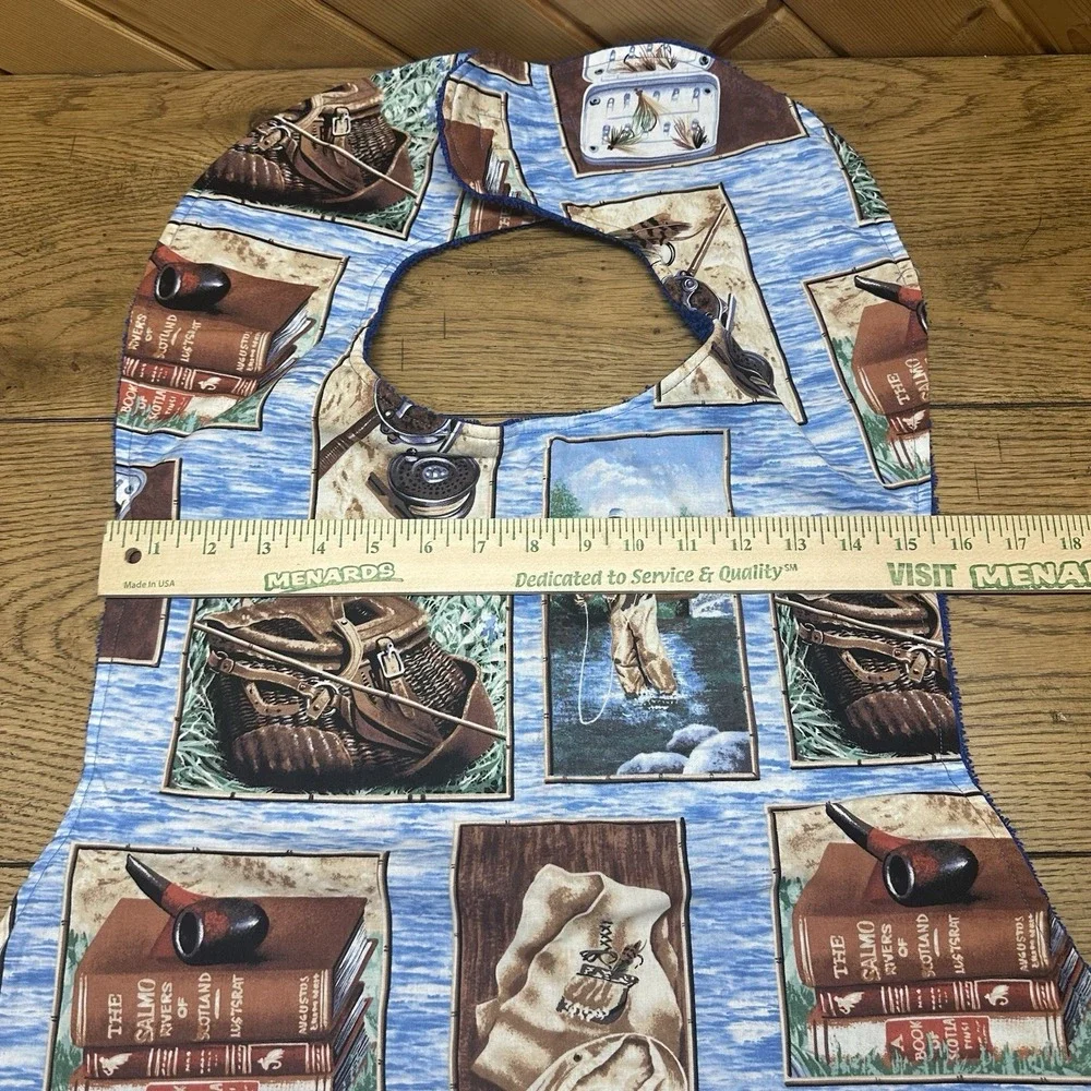 Adult Bib Clothing Protector Special Needs Elderly Washable Handmade 32